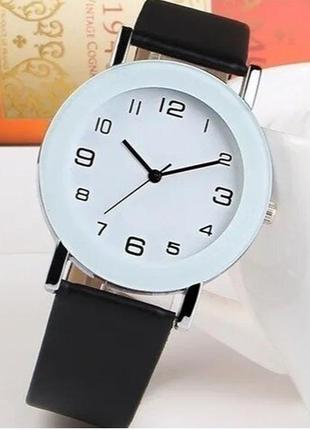 Часы selling fashion simple white leather