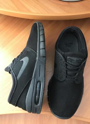 Кроссовки nike stefan janoski max sb skateboard 'black' размер 37,5