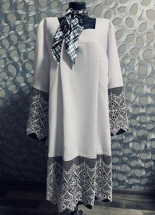 Дизайнерське ексклюзивне весільне плаття в етностику asga ethno style plus size.