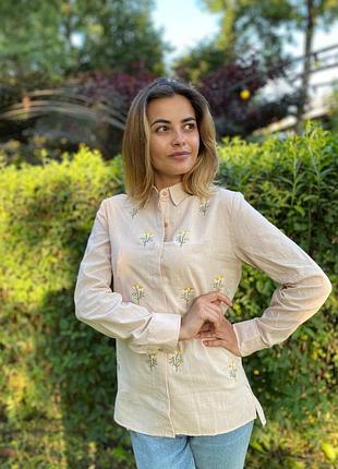 Рубашка коттон 100% 10