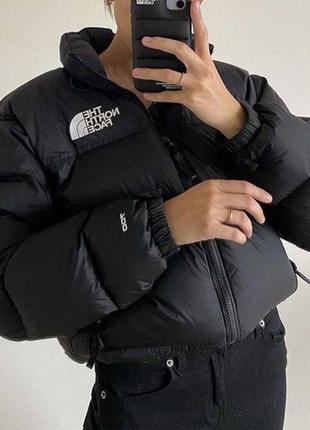 Укороченная куртка в стиле tnf🔥4 фото