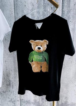 Футболка в стиле bottega veneta