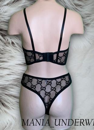 Невероятно стильный черный комплект от mania_underwear4 фото