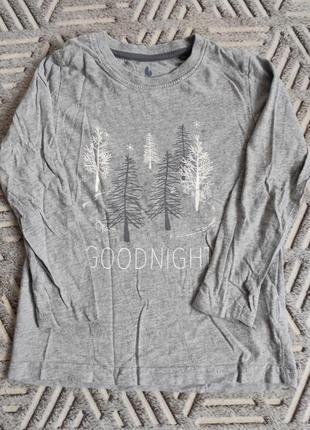 Сврий лонгслів, футболка з довгим рукавом