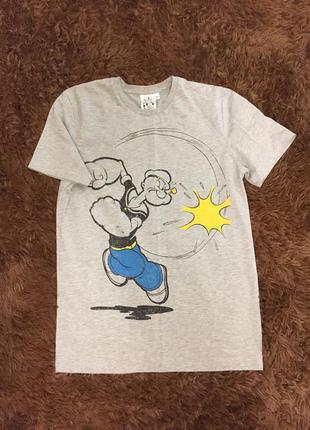 Модна футболка високої якості з логотипом popeye.