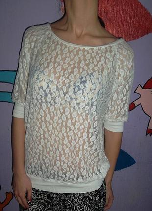 Ажурная футболка atmoshere