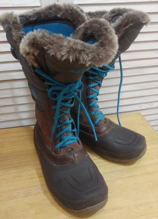 Зимние водонепроницаемые термо сапоги the north face, 36-37 р