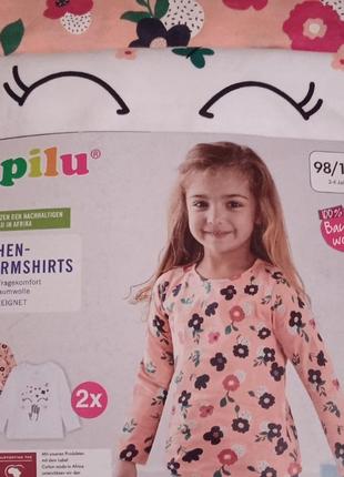 Набор регланов, лонгсливов, футболок с длинным рукавом, от lupilu. размер 98/104, 110/116 лупилу, лупілу