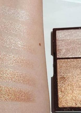 Палетка для скульптування обличчя i heart revolution chocolate palette bronze and shimmer, 11 г6 фото