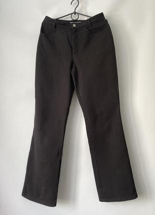 Mac джинсы классические черные 30 высокая посадка размер прямые клеш размер м