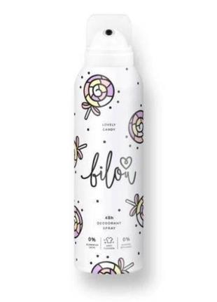 Дезодорант-спрей "льодяник і маршмелоу" bilou deodorant spray lovely candy 150 мл