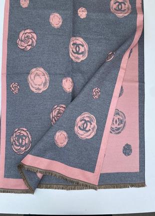 Теплый базовый кашемировый шарф 🤍