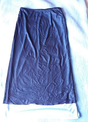 Шикарна юбка ,подвійна