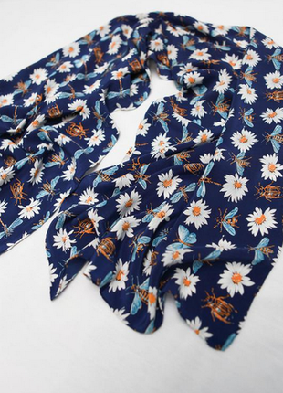 Шелковый шарф в стиле fabric frontline zurich
