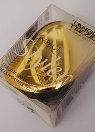 Гребінець tangle teezers золото2 фото