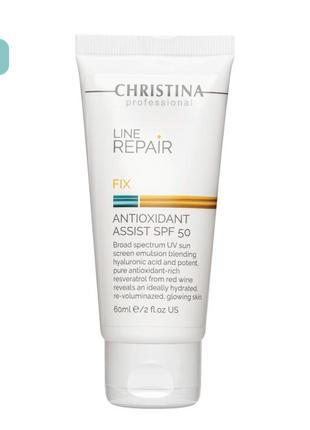 Антиоксидантный лосьон spf 50 christina