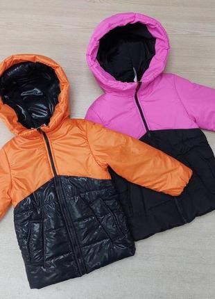 Демикуртка для девочки с капюшоном 3