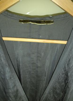 Шелковая / хлопковая блузка / туника angela davis (италия) шелк, хлопок5 фото