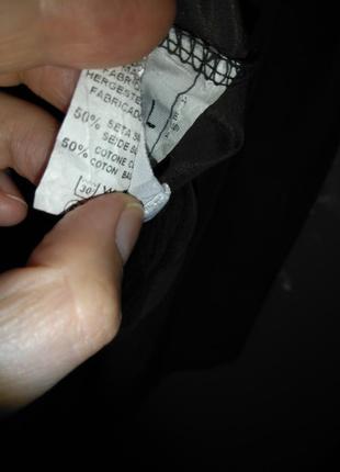 Шелковая / хлопковая блузка / туника angela davis (италия) шелк, хлопок9 фото