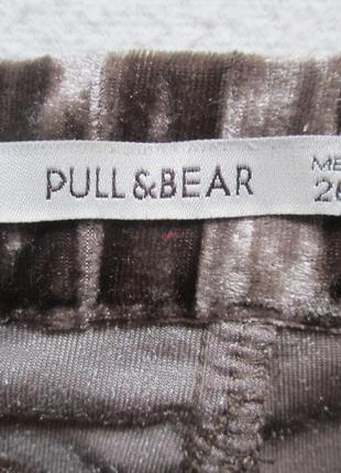 Мега шикарные велюровые широкие штаны pull&bear 💜❄️💜9 фото