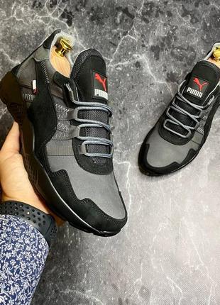 Кожаные кроссовки puma🔥