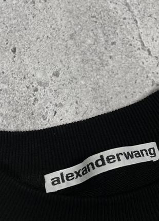 Свитшот alexander wang x lane crawford logo embllished unisex4 фото