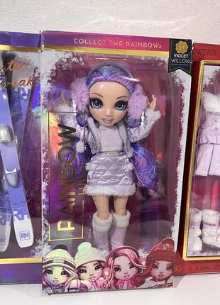 Лялька rainbow high серии winter break