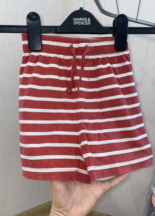 Трикотажные шорты 3-4 года