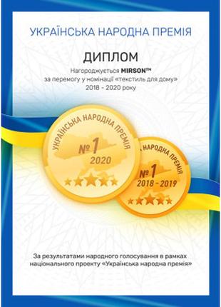 Постельное белье mirson сатин 0845 blue wave 175х210 (2200002025447)5 фото