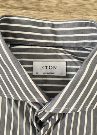 Рубашка в полоску eton3 фото