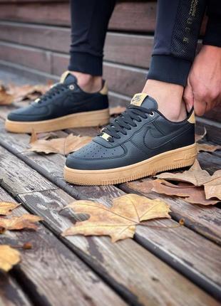 Кросівки nike air force low black оригінальна якість 40, 41, 42, 43, 44