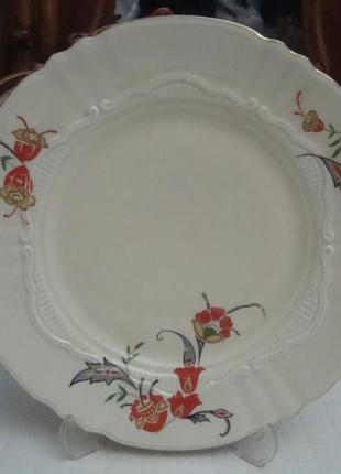 Антикварная красивая тарелка фарфор германия №ш(38)2 фото