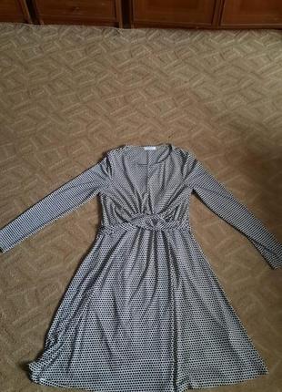 Плаття в горох люкс класу м ,л2 фото