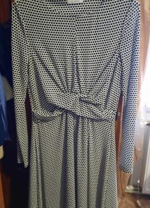 Плаття в горох люкс класу м ,л3 фото
