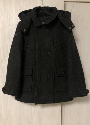 Утепленное пальто mayoral р. 128 на 8 лет.1 фото