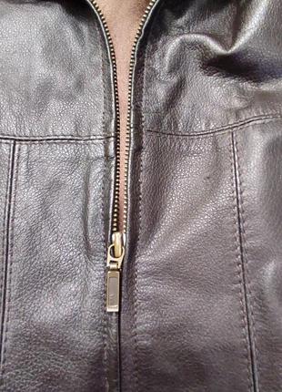 Мужская кожаная куртка cx casual size l-xl5 фото