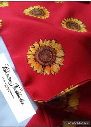 Люкс из швейцарии, christian fischbacher, двухслойный двухсторонний шарфик,