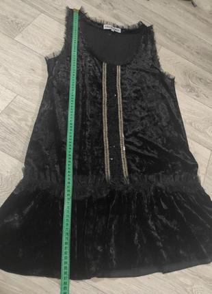Бархатное платье в стиле гетсби винтаж 60ти из бархата4 фото