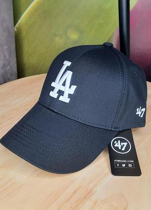 Кепка бейсболка черная черная la ла