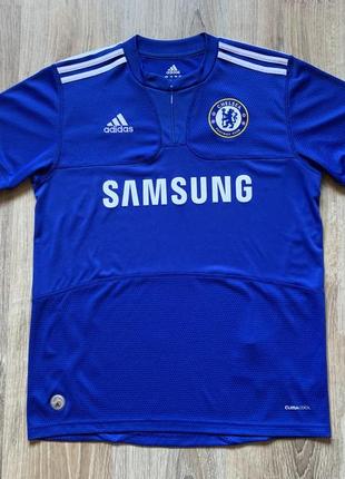 Винтажная футбольная джерси adidas chelsea football jersey 2009/20102 фото