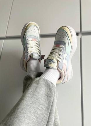 Кросівки nike air force 1 shadow pastel10 фото