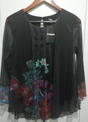 Sale! s р легкая стильная блузка desigual2 фото