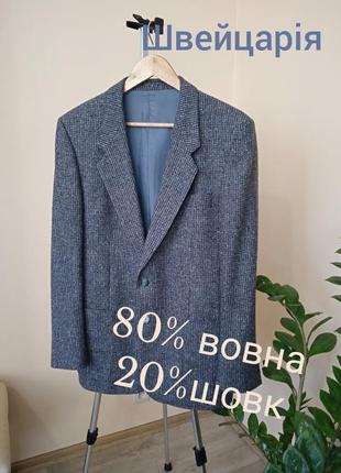 Del sarto швейцарія твідовий пиджак блейзер вовна та шовк