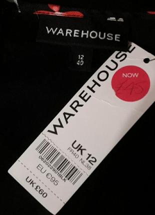 Брендовое новое натуральное красивое платье р.12 от warehouse4 фото