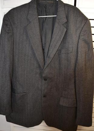 Шикарный пиджак из мужского плеча кашемир1 фото