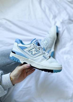 Кроссовки new balance 550 "white university blue"