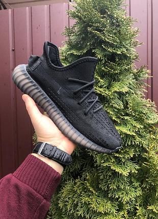 Мужские кроссовки adidas yeezy boost 350 черные