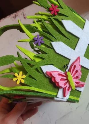 Яскраві корзинки з фетру до великодня🐇🐣