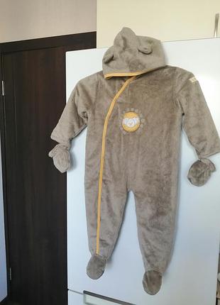 Комбинезон-человечек махровый утепленный .
mon bebe cadeaux