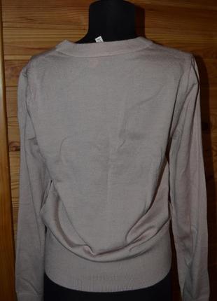 Роскошный джемпер свитер кофта премиум класса h&m. вышивка+паетки!5 фото